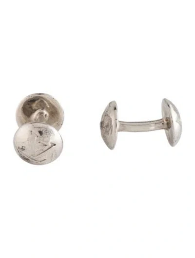 Pre-owned Louis Vuitton Bouton De Manchette Cufflinks In Multicolor