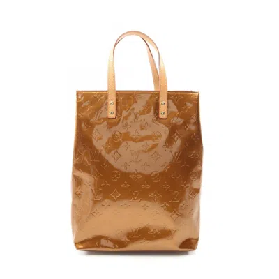 Pre-owned Louis Vuitton Bronze Brown Leather Tote Bag ()