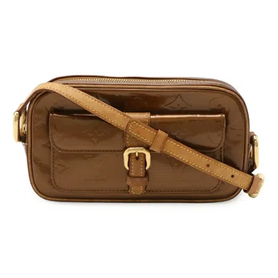 Pre-owned Louis Vuitton Bronze Leather Shoulder Bag ()