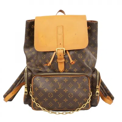Pre-owned Louis Vuitton Brown Backpack ()