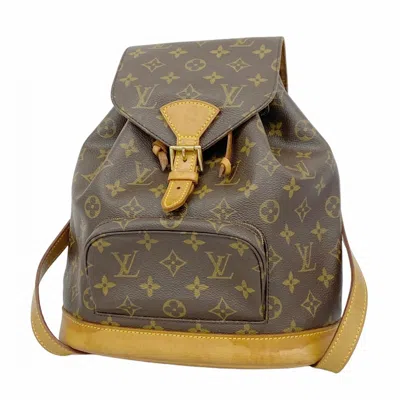 Pre-owned Louis Vuitton Brown Backpack ()
