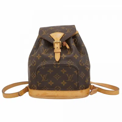 Pre-owned Louis Vuitton Brown Backpack ()