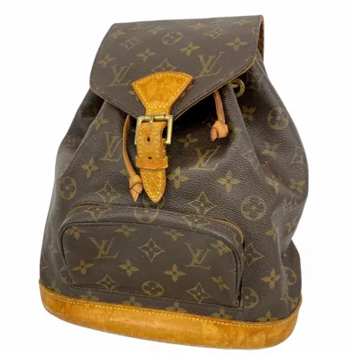 Pre-owned Louis Vuitton Brown Backpack ()