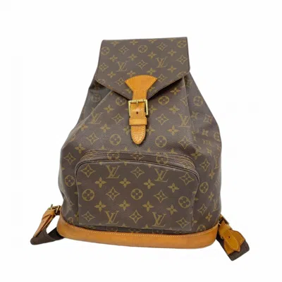 Pre-owned Louis Vuitton Brown Backpack ()