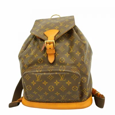 Pre-owned Louis Vuitton Brown Backpack ()