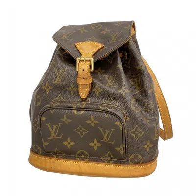 Pre-owned Louis Vuitton Brown Backpack ()
