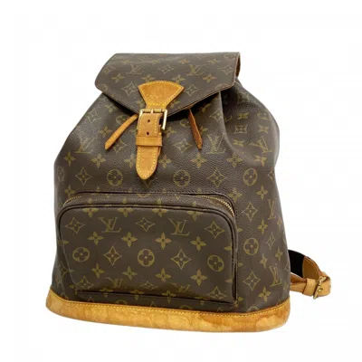 Pre-owned Louis Vuitton Brown Backpack ()