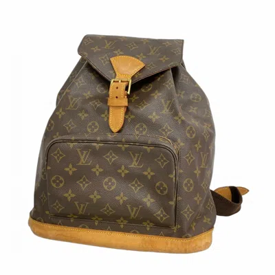 Pre-owned Louis Vuitton Brown Backpack ()