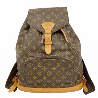 Pre-owned Louis Vuitton Brown Backpack ()