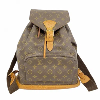 Pre-owned Louis Vuitton Brown Backpack ()