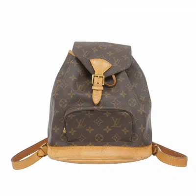 Pre-owned Louis Vuitton Brown Backpack ()