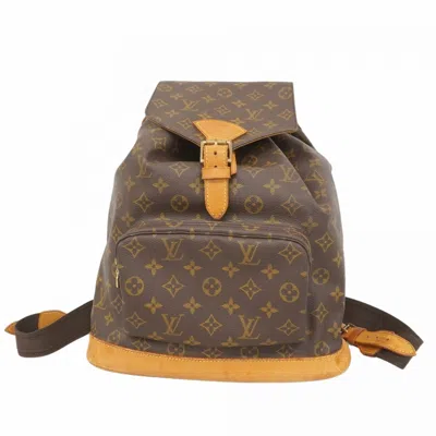 Pre-owned Louis Vuitton Brown Backpack ()