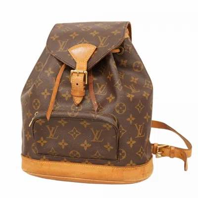 Pre-owned Louis Vuitton Brown Backpack ()