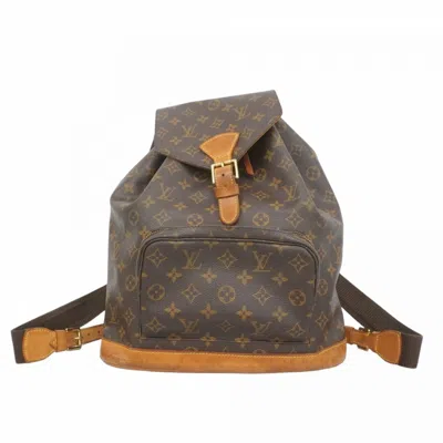 Pre-owned Louis Vuitton Brown Backpack ()