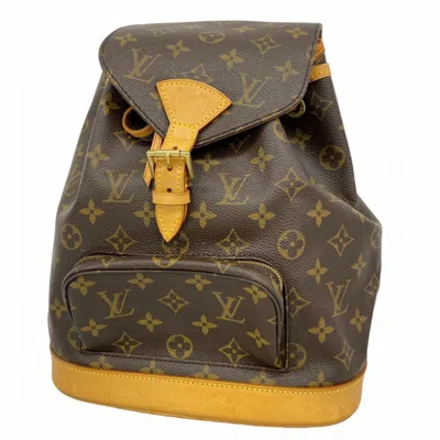 Pre-owned Louis Vuitton Brown Backpack ()