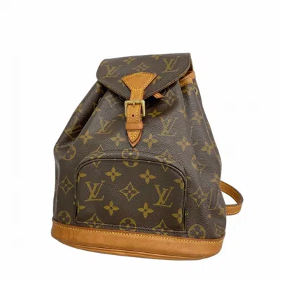 Pre-owned Louis Vuitton Brown Backpack ()