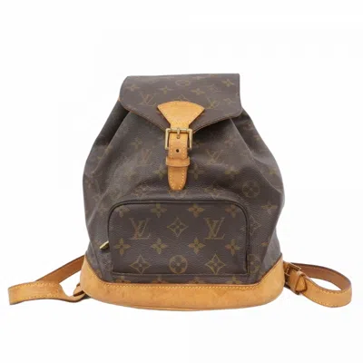 Pre-owned Louis Vuitton Brown Backpack ()