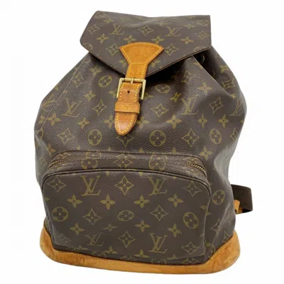 Pre-owned Louis Vuitton Brown Backpack ()