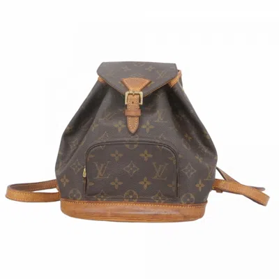 Pre-owned Louis Vuitton Brown Backpack ()