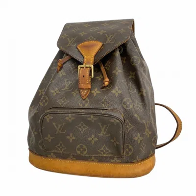 Pre-owned Louis Vuitton Brown Backpack ()