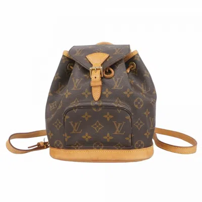 Pre-owned Louis Vuitton Brown Backpack ()