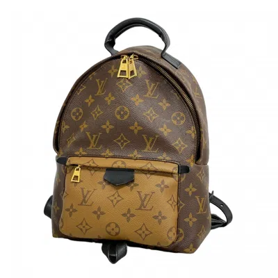 Pre-owned Louis Vuitton Brown Backpack ()