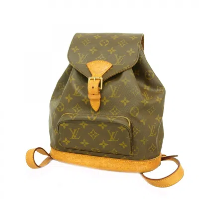 Pre-owned Louis Vuitton Brown Backpack ()