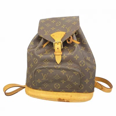 Pre-owned Louis Vuitton Brown Backpack ()