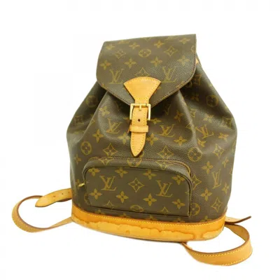 Pre-owned Louis Vuitton Brown Backpack ()