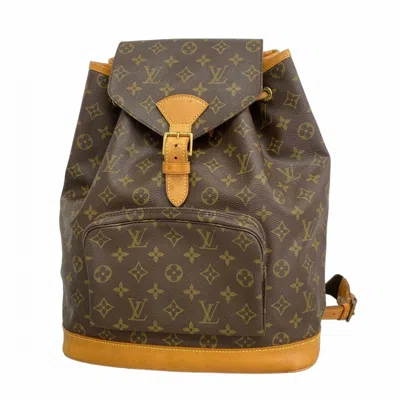 Pre-owned Louis Vuitton Brown Backpack ()
