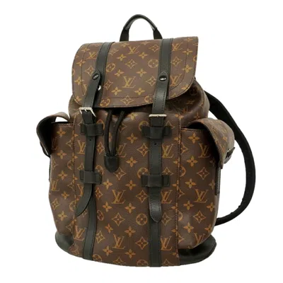 Pre-owned Louis Vuitton Brown Backpack ()