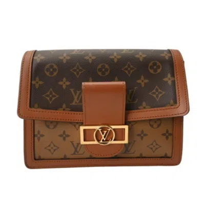 Pre-owned Louis Vuitton Brown Camel Monogram Canvas Shoulder Bag ()