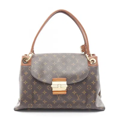 Pre-owned Louis Vuitton Brown Camel Monogram Monogram Leather Shoulder Bag ()