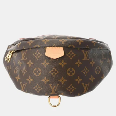 Pre-owned Louis Vuitton Brown Canvas Bumbag Belt Bag