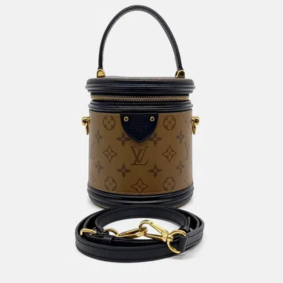 Pre-owned Louis Vuitton Brown Canvas Cannes Vanity Bag