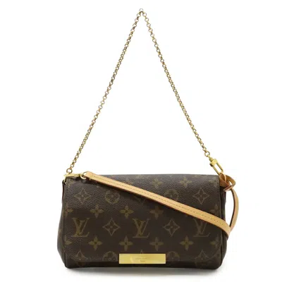 Pre-owned Louis Vuitton Brown Canvas Clutch Bag Pouch Shoulder Bag ()