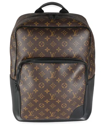 Pre-owned Louis Vuitton Brown Canvas Dean Backpack (authentic Pre-loved)