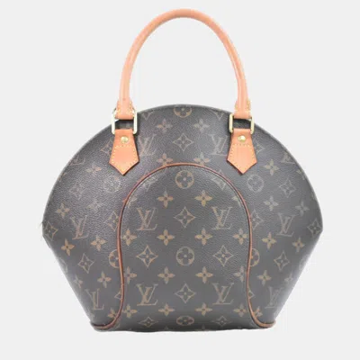 Pre-owned Louis Vuitton Brown Canvas Ellipse Handbag