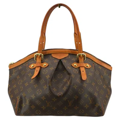 Pre-owned Louis Vuitton Brown Canvas Monogram Tivoli Gm Satchel Bag