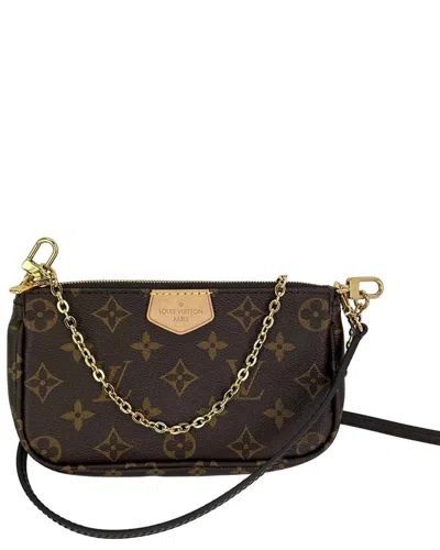 Louis Vuitton Brown Canvas Multi Pochette (authentic Pre-loved)