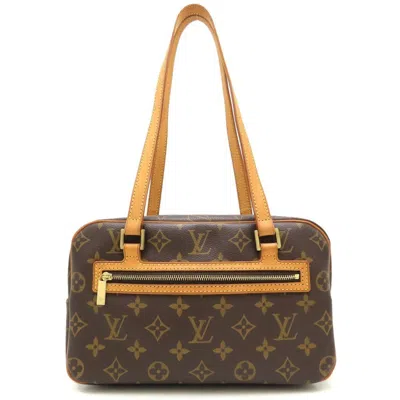 Pre-owned Louis Vuitton Brown Canvas Shoulder Bag ()