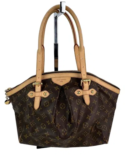 Pre-owned Louis Vuitton Brown Canvas Tivoli Gm (authentic Pre-loved)