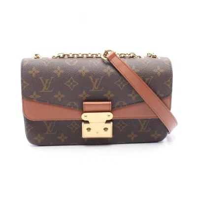 Pre-owned Louis Vuitton Brown Caramel Monogram Coated Canvas Shoulder Bag ()
