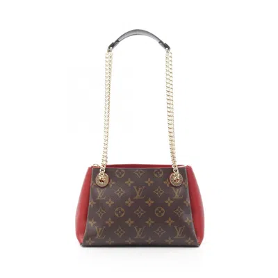 Pre-owned Louis Vuitton Brown Cerise Monogram Red Color Monogram Shoulder Bag ()