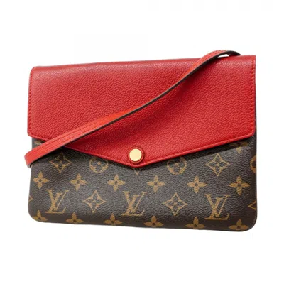Pre-owned Louis Vuitton Brown Cerise Shoulder Bag () In Multi