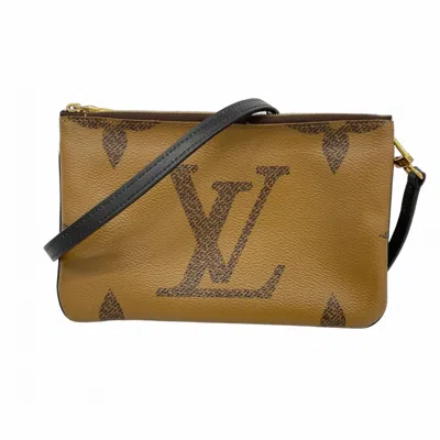 Pre-owned Louis Vuitton Brown Chain/shoulder Wallet ()