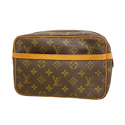 Pre-owned Louis Vuitton Brown Clutch Bag ()