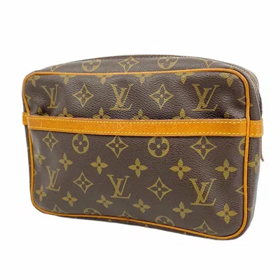 Pre-owned Louis Vuitton Brown Clutch Bag ()