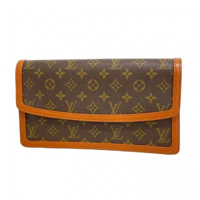 Pre-owned Louis Vuitton Brown Clutch Bag ()