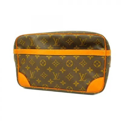 Pre-owned Louis Vuitton Brown Clutch Bag ()